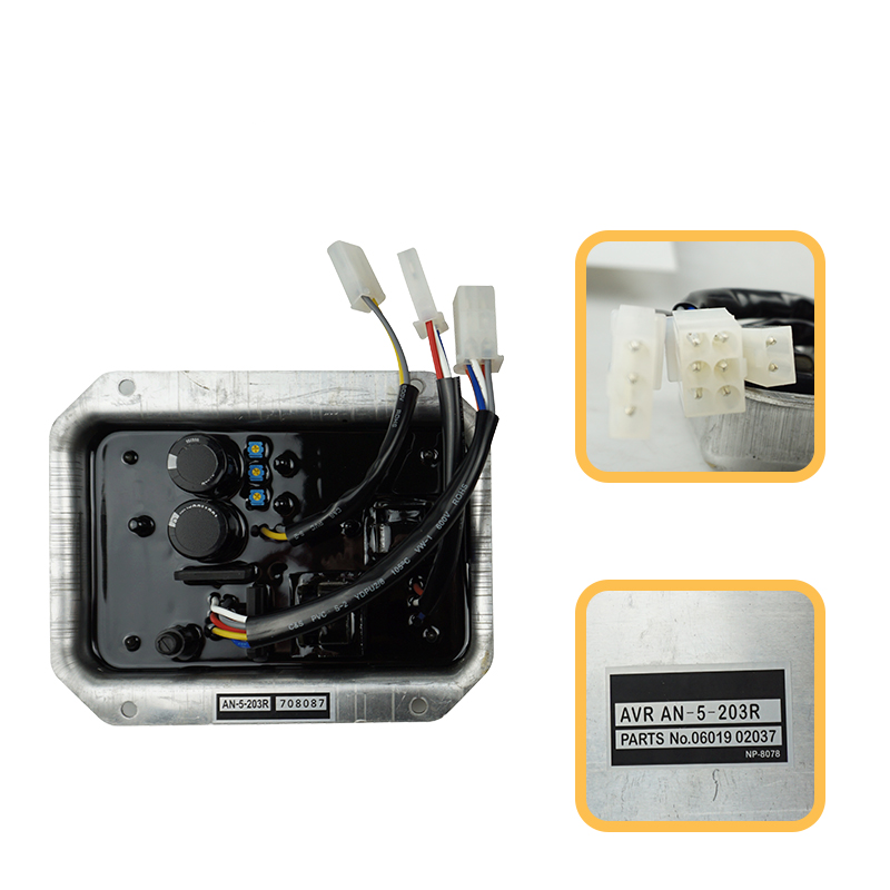 Automatic voltage regulator AVR For Generator AVR Generator AN-5-203R Denyo Generator Parts