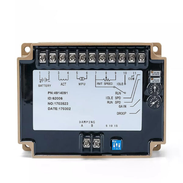 4914091 Cummins Generator Electronic Speed Controller Module