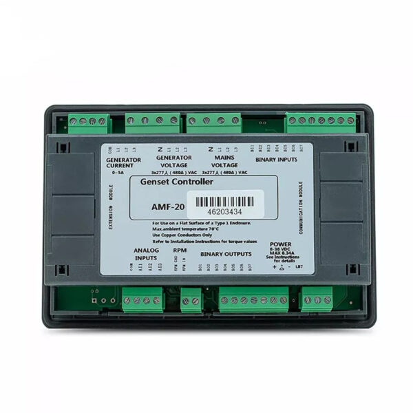 AMF-20 Diesel Genset Auto Start Stop Controller Panel Module