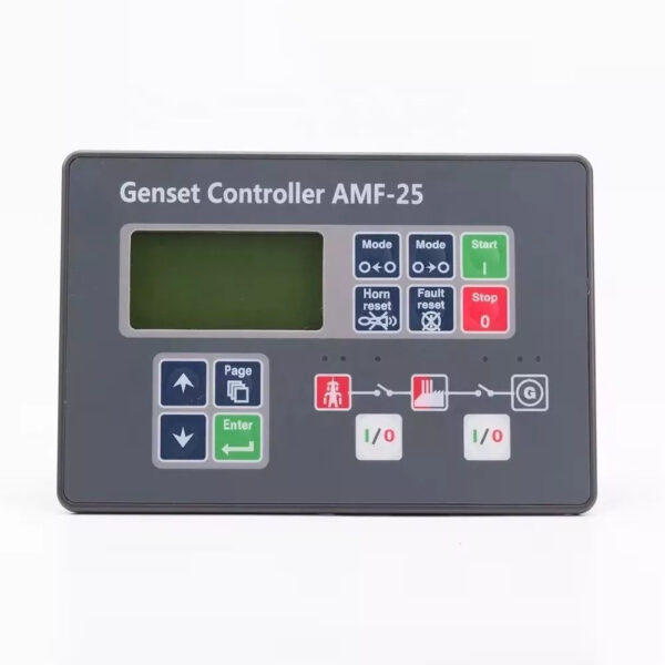AMF-25 Diesel Genset Auto Start Controller for AMF20 Type AMF-25 Diesel Genset Auto Start Controller for AMF20 Type