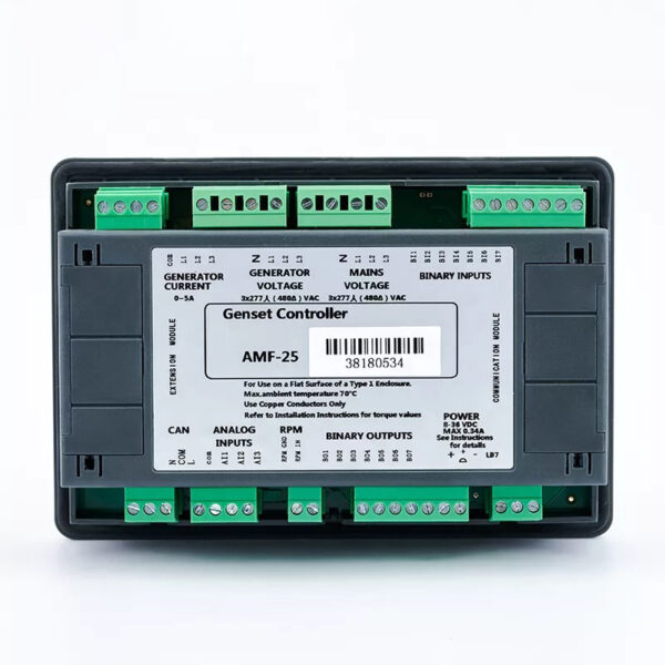 AMF-25 Diesel Genset Auto Start Controller for AMF20 Type AMF-25 Diesel Genset Auto Start Controller for AMF20 Type
