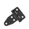 Black Generator Canopy Door Hinge Replacement Component