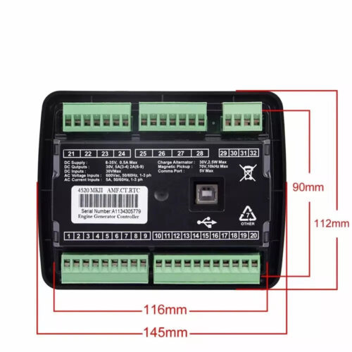 DSE4520 MKII AMF Generator Controller Replacement Module