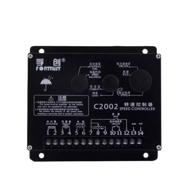 Fortrust C2002 Diesel Generator DC Speed Control Module