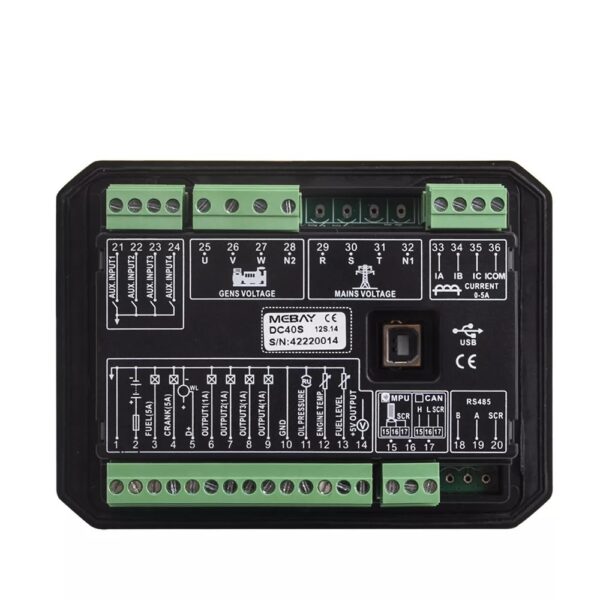 MEBAY DC40S Diesel Generator Auto Start Controller Module