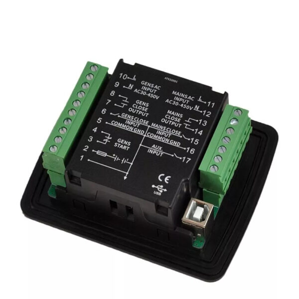Mebay ATS320 Mains Gens ATS Generator Controller Module