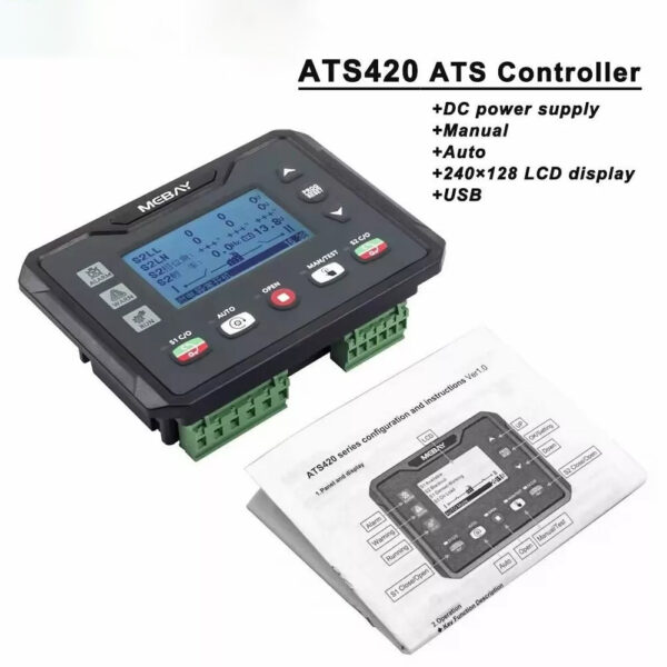 Mebay ATS420 Dual Power ATS Controller for Diesel Genset