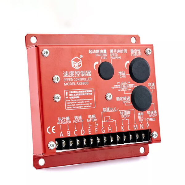Nine Quality RX8800R Diesel Generator Speed Control Unit