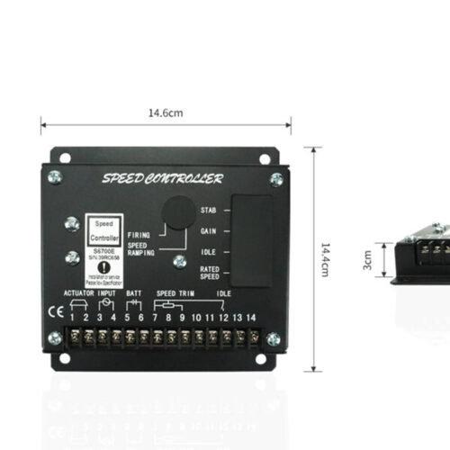 S6700E Diesel Generator Speed Controller Governor Module
