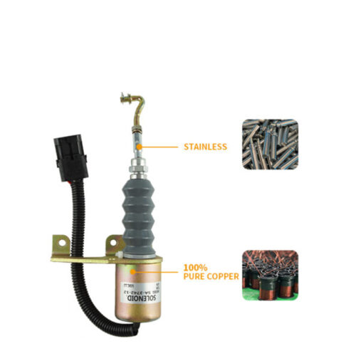 SA-3742 Fuel Shut-Off Solenoid Valve for Cummins Genset