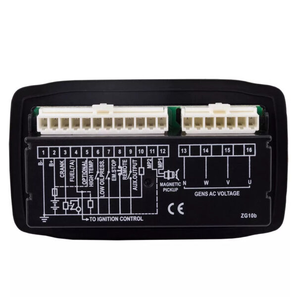 Substituição do controlador do grupo gerador a gasolina SmartGen MGC100