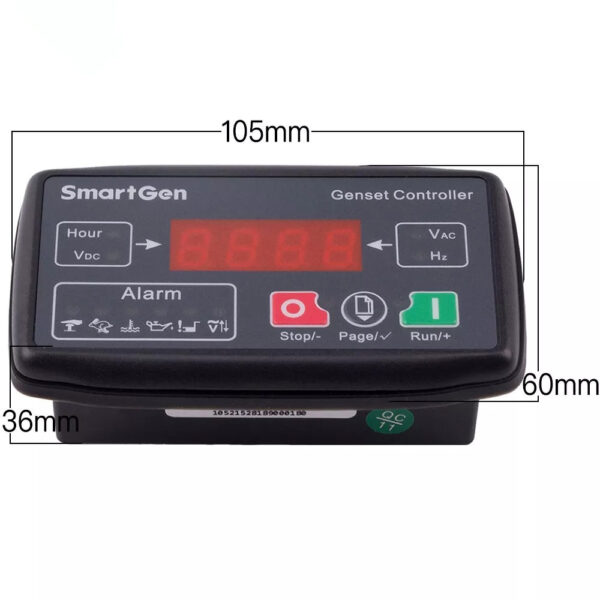 Substituição do controlador do grupo gerador a gasolina SmartGen MGC100
