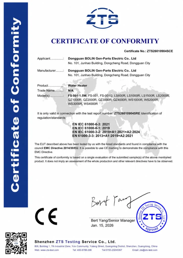 Home 20 Certificate